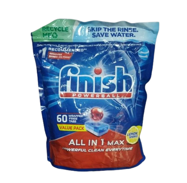 Finish таблетки для посудомийки All-in-one 60 шт