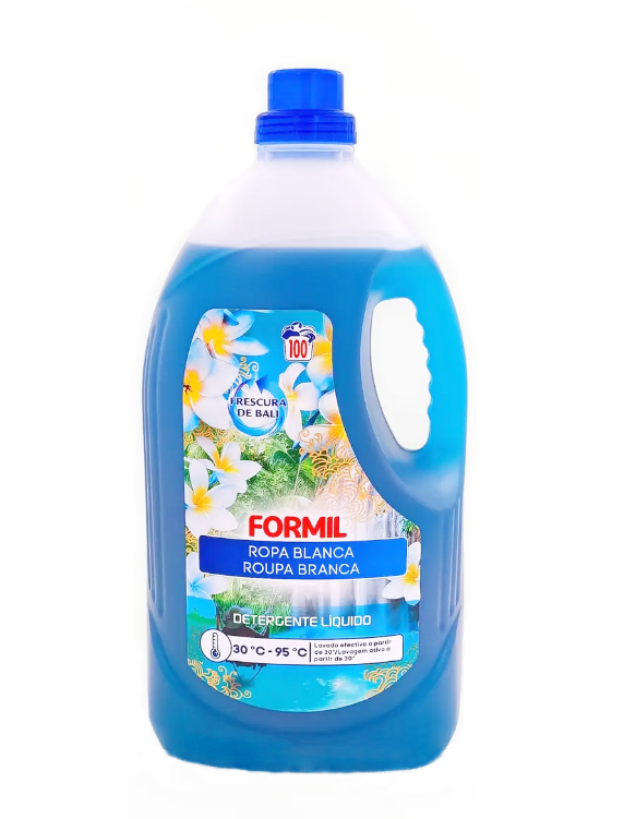 Formil гель для стирки белой и светлой одежды  5 л (100 стирок) Свежесть Бали