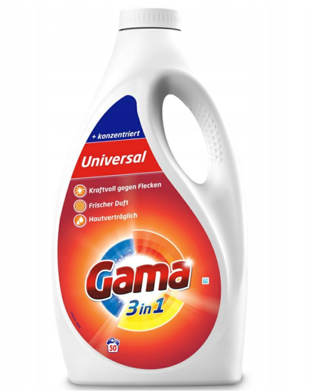 Gama Гель для прання універсальний 2,5л - 50 ст.