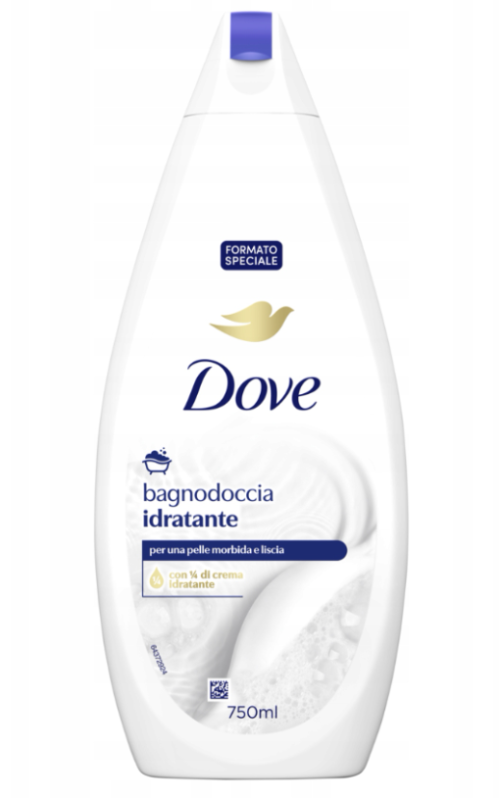 Гель для душу Dove Bagnodoccia Idratante 750 мл