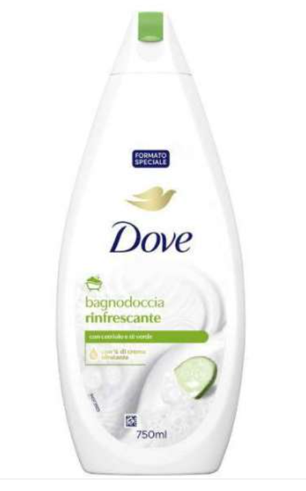 Гель для душа Dove go fresh "Прикосновение свежести" 700 мл