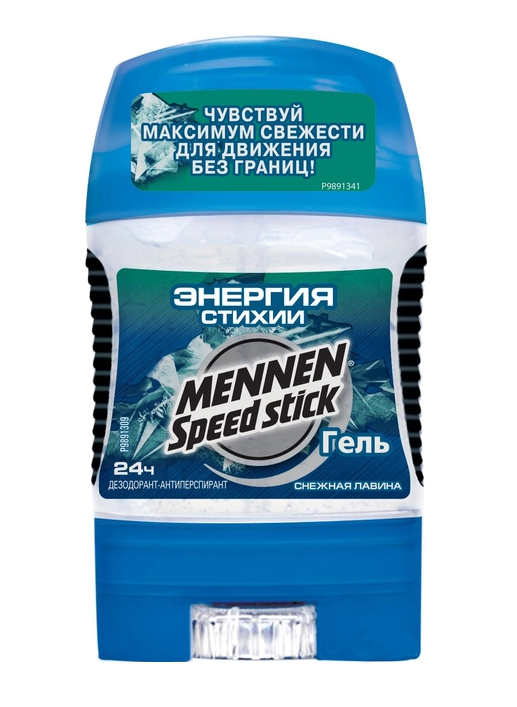 Гелевий антиперспірант Mennen Speed Stick "Снігова лавина" 85г