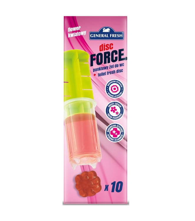 General Fresh WC Квітковий гель-диск 60мл