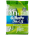 Gillette Blue 3 Sense Care Одноразовые мужские станки для бритья 12 шт