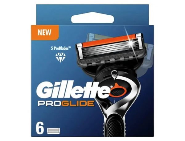 Gillette Fusion 5 ProGlide Power сменные картриджи 6 шт в упаковке