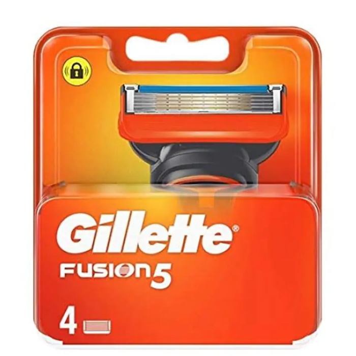 Gillette Fusion 5 змінні картриджі 4 шт в уп.