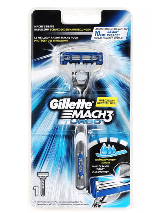 Gillette Mach 3 Turbo (1) мужской станок для бритья