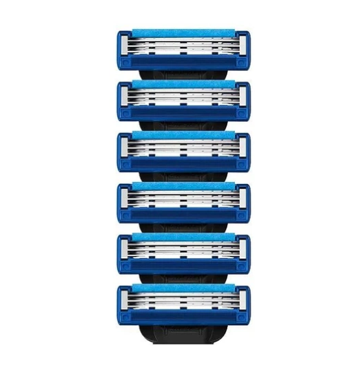 Змінні картриджі Gillette Mach3 Turbo 6 шт