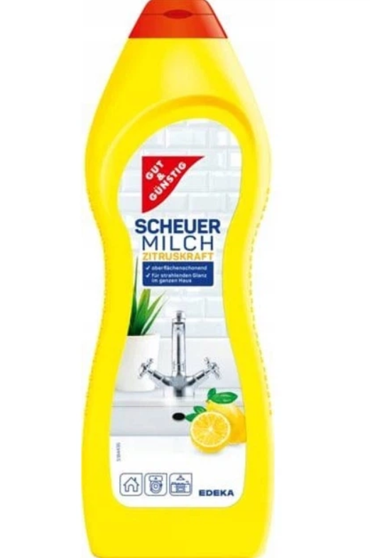 Gut & Gunstig универсальное молочко для чистки кухни 750ml