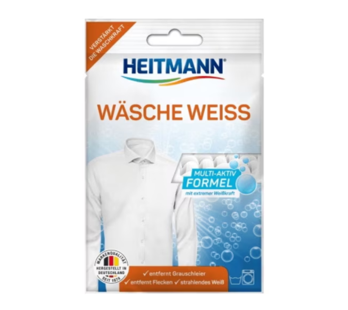 HEITMANN порошок для отбеливания потерявших белизну вещей 50 г