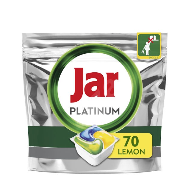 Jar Platinum капсули для посудомийки All-in-One (70шт)