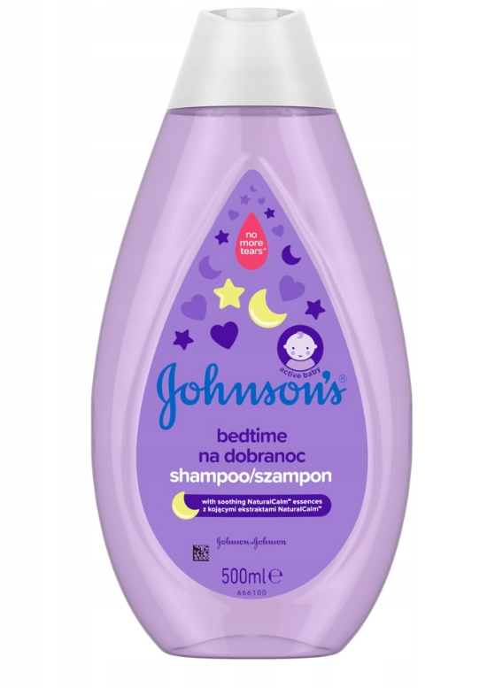 Johnson's Baby дитячий шампунь для волосся Без сліз 500 ml