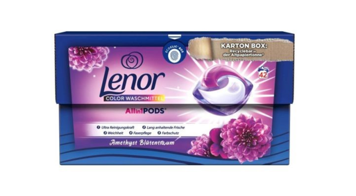 Lenor color капсули для прання 42 шт Amethyst