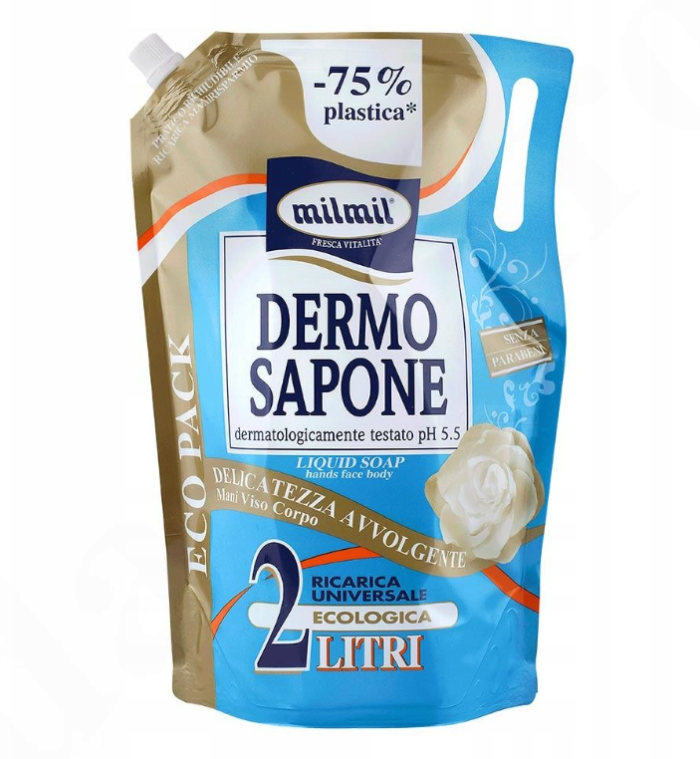 Milmil Рідке мило Делікатна м'якість. 2 л.