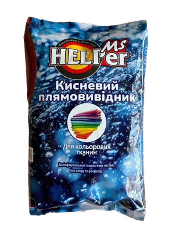 Ms.HELPer Кисневий засоб для виведення плям для кольорових тканин, 900 г