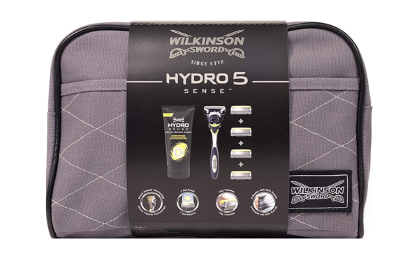 Набор Wilkinson Hydro 5 Sense (станок + 5 кассет + крем для бритья + сумка)