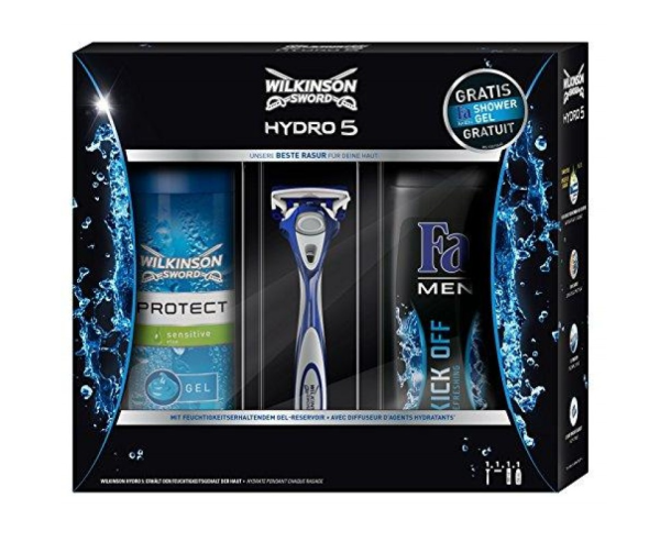Набор Wilkinson Sword Hydro 5 Станок с 1 картриджем+Wilkinson Sword Гель бритья 200 мл+Fa Гель д/душа 250 мл
