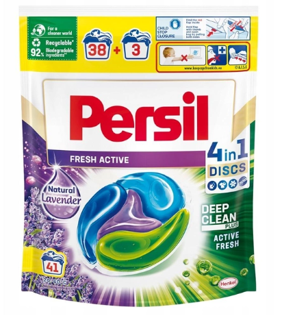 Persil капсулы для стирки Discs 4 в 1 (41шт) Универсальные