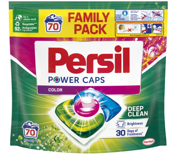 Persil Power капсулы для стирки Color 70 шт