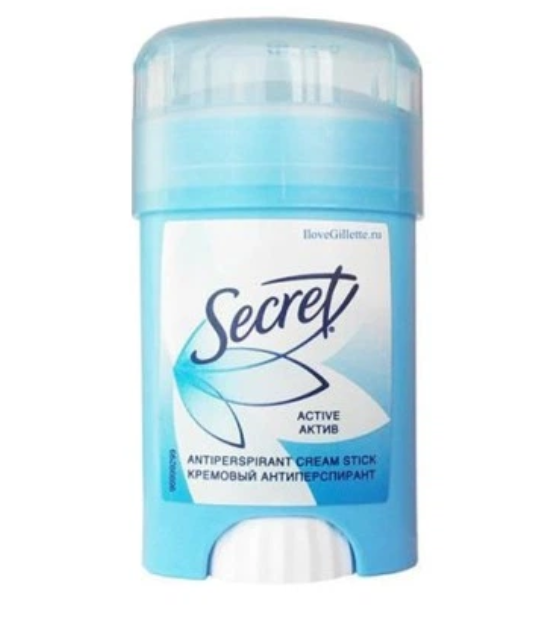 Secret женский кремовый дезодорант Active 40 ml