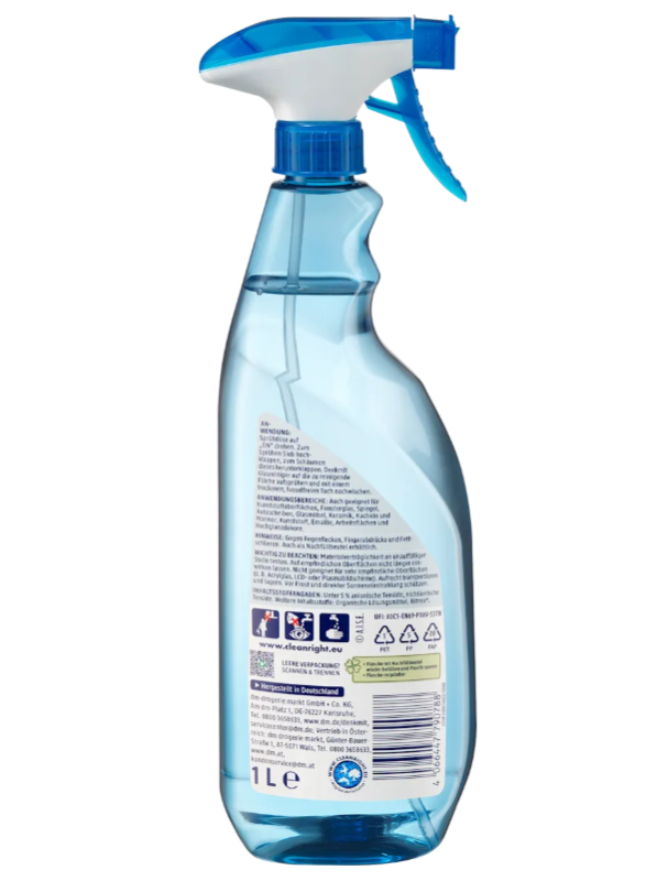 Спрей для скла DenkMit Glasreiniger 1л