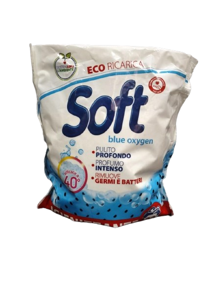 Пральний порошок Soft Blu Oxygen універсальний 1.1кг - 22 ст