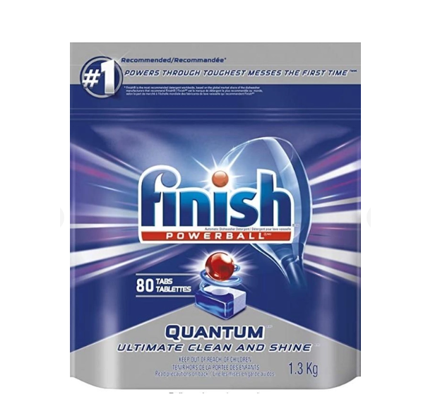 Таблетки для посудомийної машини Finish Quantum MAX 80 шт.