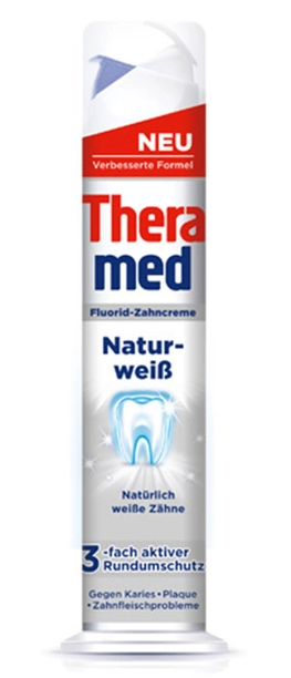 Theramed зубна паста (колба) 100 ml Natur Weiss