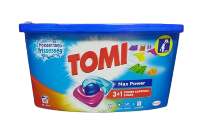 Tomi 3 в 1 Color капсулы для стирки 40 шт