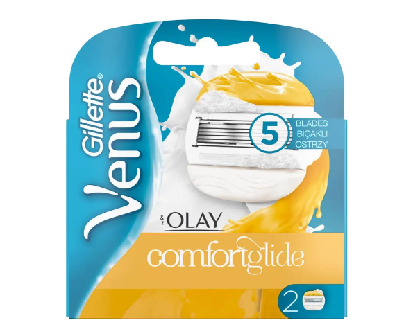 Сменные кассеты Gillette Venus Olay 2 шт в упаковке