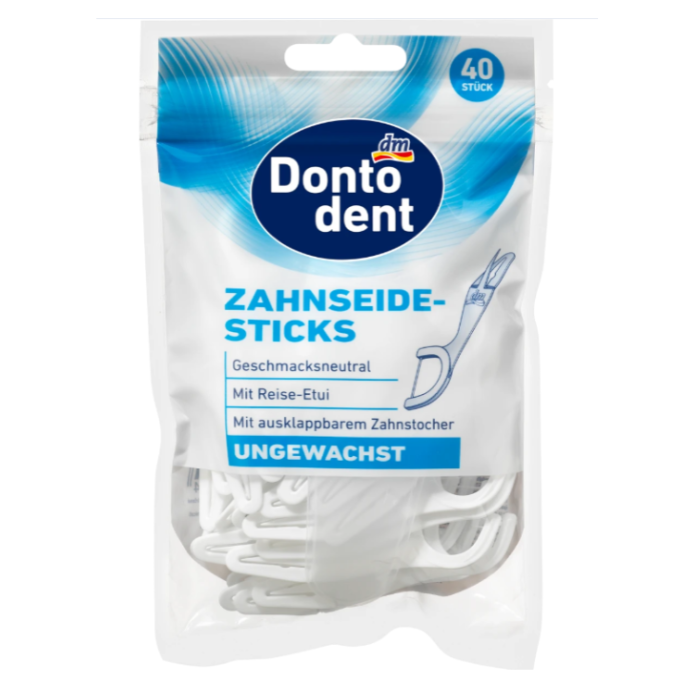 Зубочистки с нитью Dontodent ( 40шт) Флоссер